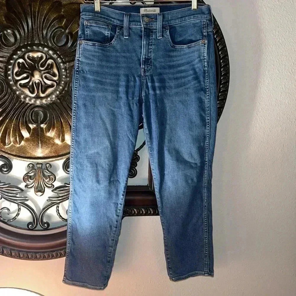 Madewell Roadtripper Stovepipe Denim Jeans Pants Size 29P - Picture 5 of 16
